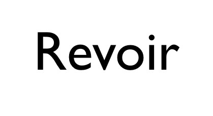 This is the About Ms. Revoir button